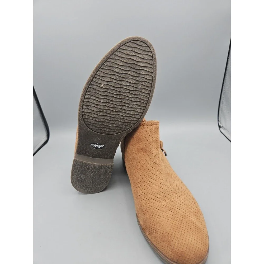 Dr. Scholl's Astir Women's Size 9 Tan Suede Boots Booties Ankle